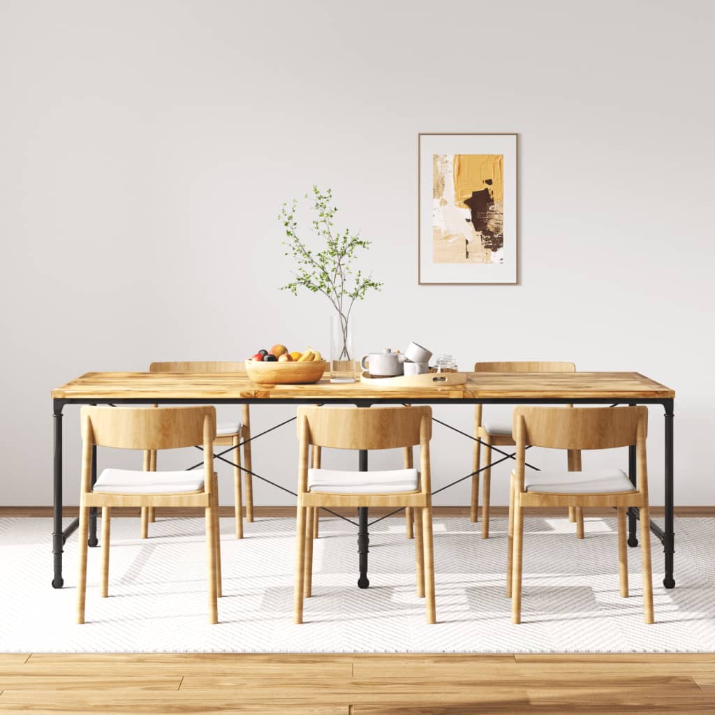 vidaXL Dining Table Kitchen Table Home Dining Room Table Solid Reclaimed Wood