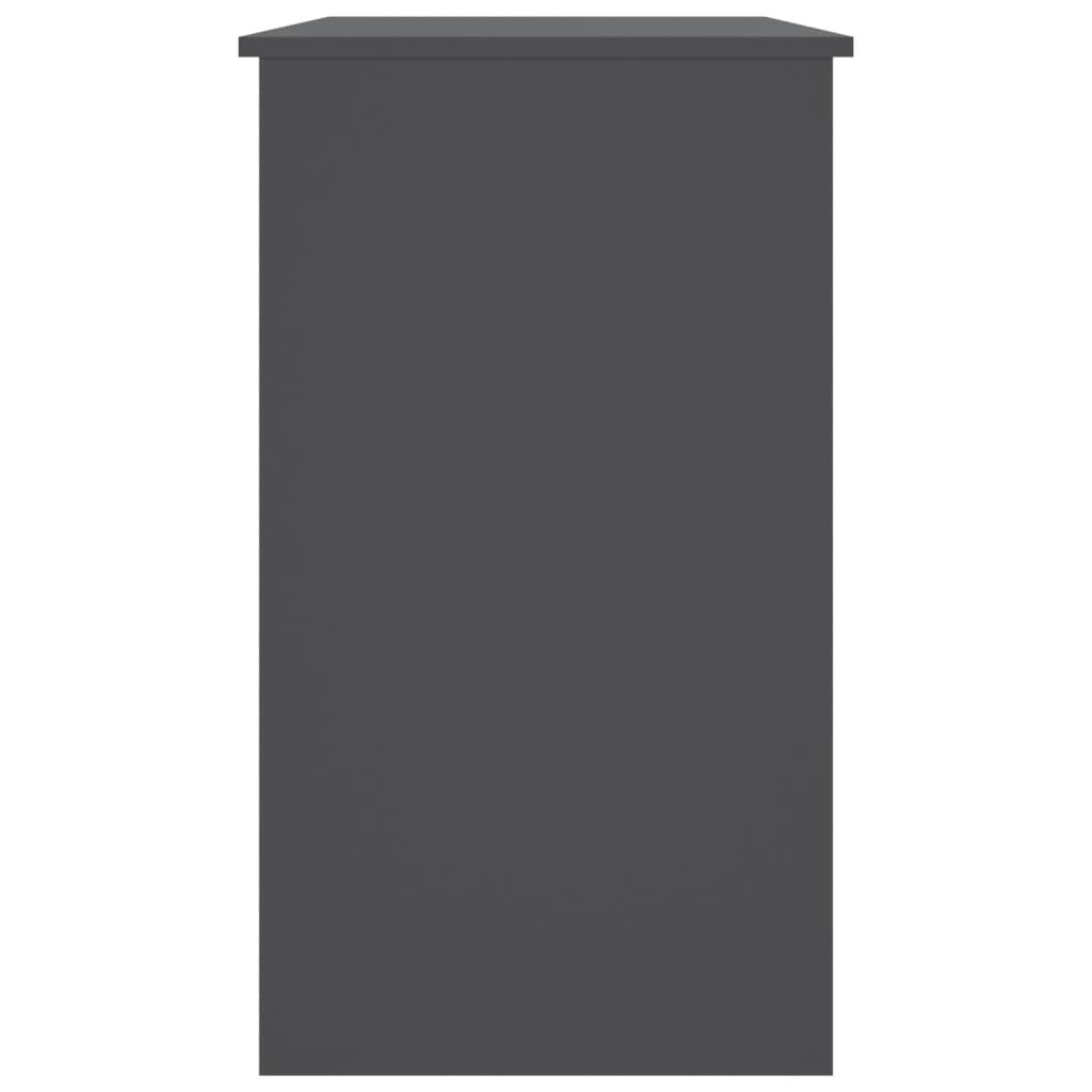 vidaXL Desk Computer Desk Office Desk Workstation with Drawer Engineered Wood