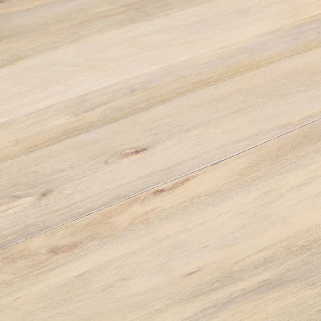 vidaXL Dining Table Kitchen Table Dining Room Table Round Solid Mango Wood