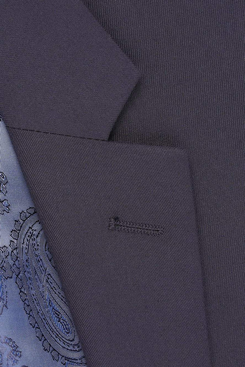 "Madison" Midnight Navy Suit Jacket Notch (Separates)